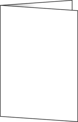 Produktbild von Faltkarten A5 185g/qm hochweiß VE=10x50 Stück