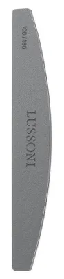 Productafbeelding van LUSSONI MYLAR - Set van 20 halve nagelvijlen, korrelgrootte 100/180