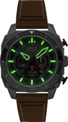 Image de AVI-8 - AV-4100-01 - Montre - Hommes - Quartz - HAWKER HUNTER DUAL TIME