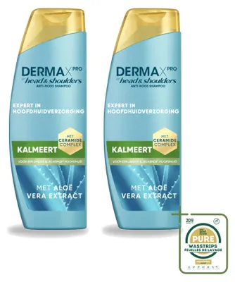 Imagen del producto de 2 champús DermaXPro de Head & Shoulders, para combatir la caspa, con aloe vera - 250 ml - Paquete ahorro - 2 unidades