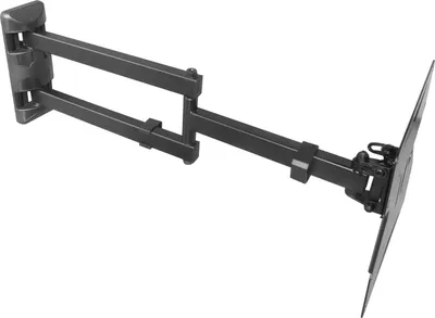 Produktbild von TV Wandhalterung Universal Fernseher Halterung - schwenkbar neigbar ausziehbar - VESA 75 100 200 - schwarz Modell: S89B