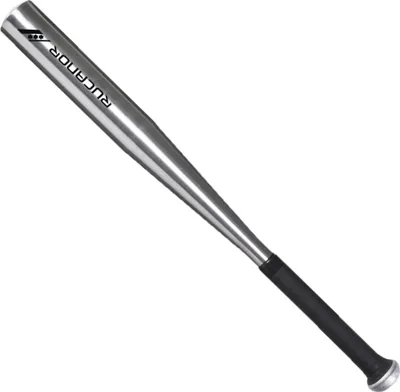 Immagine prodotto di Mazza da baseball in alluminio Rucanor, mazza da softball per bambini, impugnatura in schiuma, leggera, ideale per parco, spiaggia e giardino, 61 cm, argento