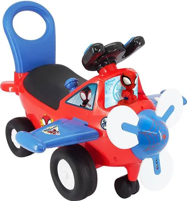 Image de Disney Spidey Aeroplane voiture de glisse rouge rouge One Size
