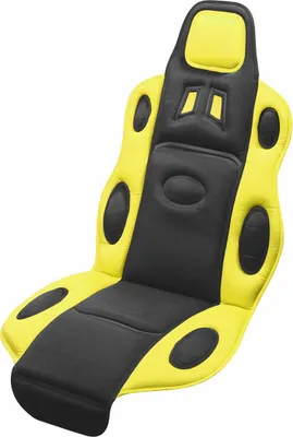 Produktbild von COMPASS Potah sedadla RACE černo-žlutý 31653
