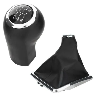 Produktbild von Schaltknauf Knauf 6-Gang Schaltmanschette Rahmen für Opel Zafira B ab 2006-