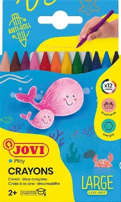 Image de JOVI plasticolor hexagonal 12 pcs