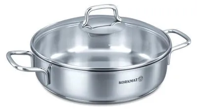Produktbild von Edelstahltopf Perla niedrig 24cm