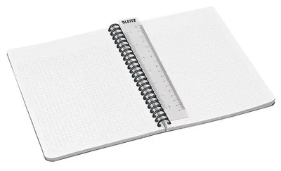 Produktbild von LEITZ 4458-00-55 Leitz Collegeblock Office Card A5 kariert, grün