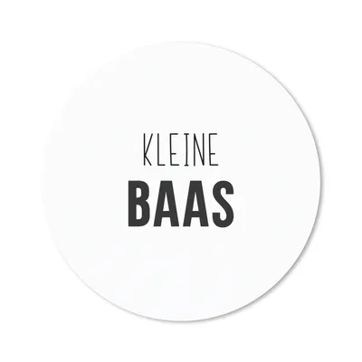 Produktbild von MuchoWow® Mauspad Mousepad Sprichwörter - Kleiner Chef - Kinder - Zitate 50x50 cm - Mousepads - Maus Mat - Pad - Mausunterlage - Vinyl