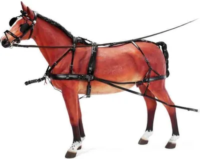 Produktbild von Zilco Zweispännergeschirr "Classic Zweispänner Set" Pony