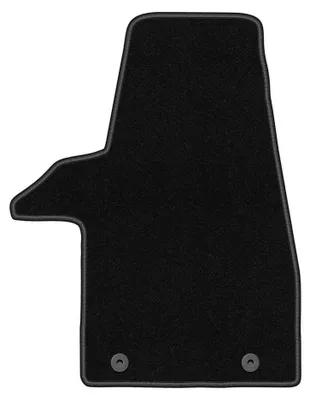 Produktbild von Fahrermatte Velours für Volkswagen Transporter T5 Multivan 2005-2015 (Van) – 1-tlg, Schwarz, passgenau – Wielganizator BASIC