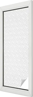 Obrázek produktu pro Vitrážová fólie na okno - 146x50 cm - vitrážový design - neprůhledná dekorativní fólie na ochranu soukromí - samolepicí, UV ochrana - minimalistický design