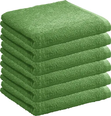 Produktbild von REDBEST Handtuch Oceanside" 6er-Pack grün 50x80 cm"