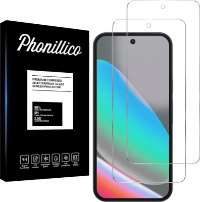 Produktbild von Hartglas für Google Pixel 10 / Pixel 10 Pro [2 Stück] Displayschutzfolie Screen Protector Film Anti-Kratzer Glas Resistant Phonillico®
