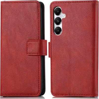 Zdjęcie produktu dla imoshion Luxe Bookcase dla Samsung Galaxy A55 - czerwony