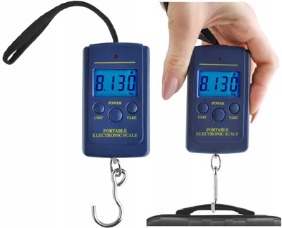Image de Balance pour bagages à LED - 40 kg