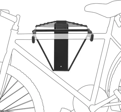 Produktbild von relaxdays 10017699_0 relaxdays Fahrrad-Wandhalterung