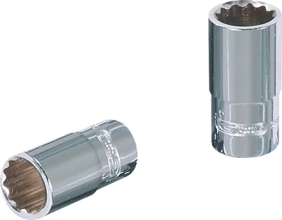 Image de KS TOOLS 1/4" CHROMEplus 12 douilles 1/2" - 918.1557