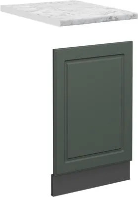 Obrázek produktu pro Přední panel Vicco Fame-Line Zelená zlatá země 45 cm , PD Mramor, Model 46056