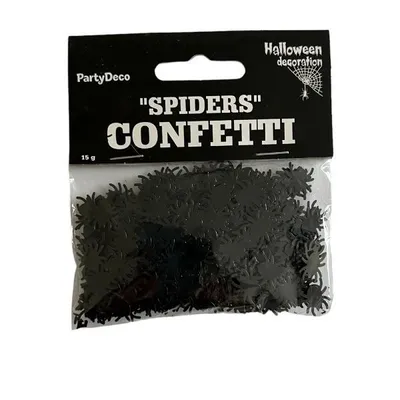 Obrázek produktu pro Konfety na stůl pavouci - 15 g - Halloween