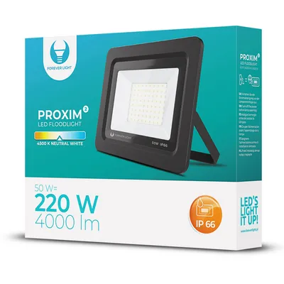 Productafbeelding van LED-schijnwerper PROXIM II 50W | 4500K | IP66, Forever Light