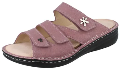 Produktbild von FINN COMFORT Mellow Grenada Damen Pantolette rose genarbtes Nubukleder - Größe: 39