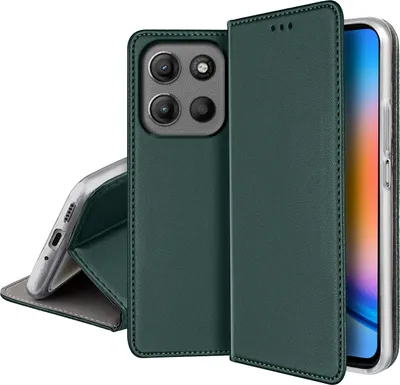 Obrázek produktu pro ETUI SKÓRZANE do MOTOROLA MOTO G15 | G15 POWER MAGNETYCZNE BOOK + SZKŁO