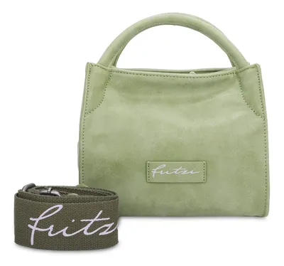 Produktbild von Fritzi aus Preußen Handtasche Umhängetasche Chunk01 Vintage Crossbody Bag Green hellgrün