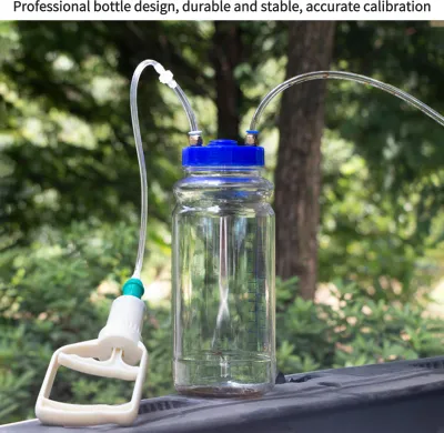 Produktbild von 1 Stück 2L Auto Universal Ölwechselmaschine Artefakt Manuelle Pumpe Saugvakuum Wartungswerkzeug