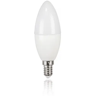 Produktbild von HAMA LED-Lampe, E14, 470lm ersetzt 40W, Kerzenlampe, Neutralweiß (00112692)