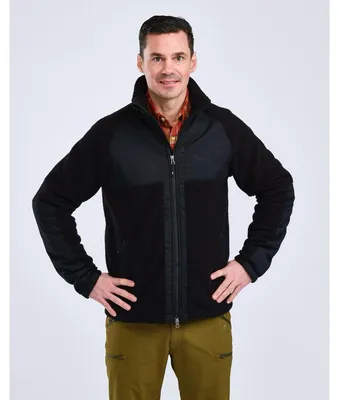 Produktbild von Pinewood Herren Jacke Pile Fleece Jacket Schwarz L