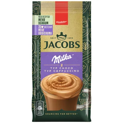 Obrázok produktu pre Cappuccino Chocolate Milka instantná káva 400g - Jacobs
