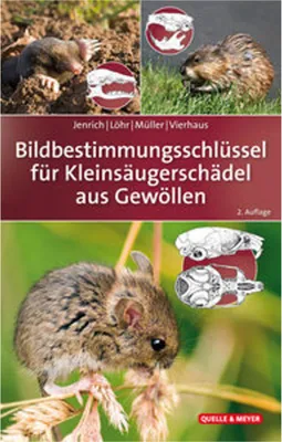 Produktbild von Bildbestimmungsschlüssel für Kleinsäugerschädel aus Gewöllen