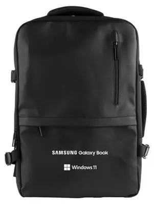 Image de Sac à dos pour ordinateur portable Samsung 16 pouces, noir, taille unique