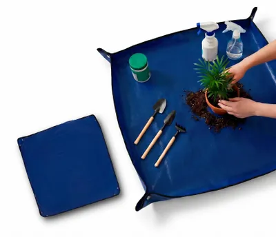 Produktbild von Solidchoice – Wasserdichte Pflanzmatte, 100 x 100 cm – Faltbare Gartenmatte