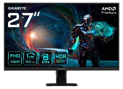 Immagine prodotto di Gigabyte GS27FA-EKR 27" LED IPS FullHD 180Hz FreeSync