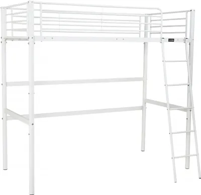 Produktbild von Hochbett "Alora" - 90 x 190 cm - Weiß