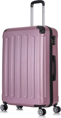 Produktbild von Flexot® F-2045 Koffer Reisekoffer Hartschale Hardcase Doppeltragegriff mit Zahlenschloss Gr. XL Farbe Rosa