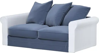 Productafbeelding van Dekoria beschermhoes voor Grönlid tweezitsbankelement, donkerblauw, 141 x 98 x 104 cm