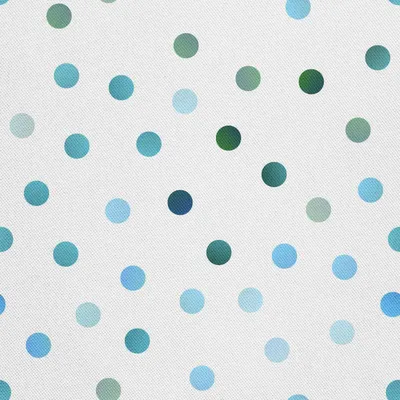 Immagine prodotto di OUTDOOR DECOSTOFFE OXFORD - Motivo a pois blu