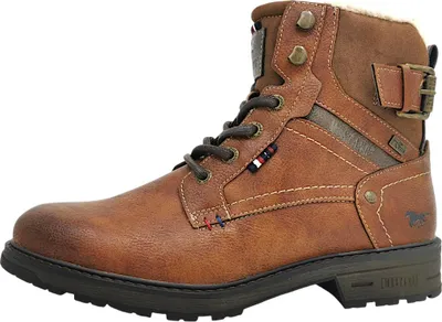 Productafbeelding van Mustang  Herrenschuhe Stiefel Warmfutter Boots Braun Freizeit