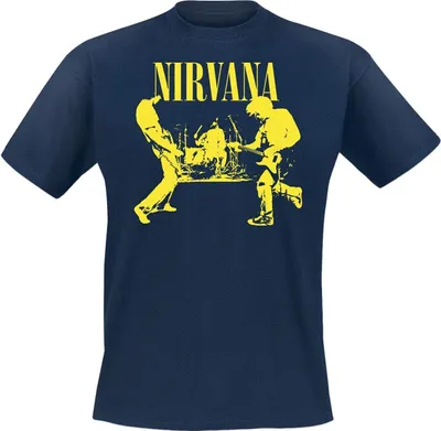 Produktbild von Nirvana Stage Navy Blue XL T-Shirt
