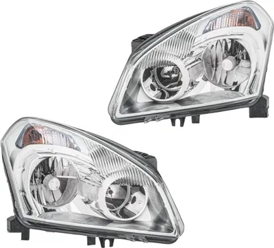Produktbild von Hauptscheinwerfer-Set 12 V D2R H7 W5W PY21W Halogen Xenon HELLA für NISSAN