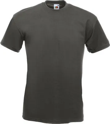 Produktbild von Fruit of the Loom - Super Premium T - Light Graphite (Solid) - M