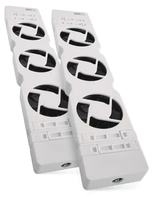 Ventilátor pod radiátor DUO, bílý