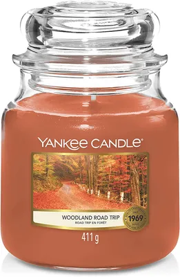 Image de Yankee Candle Bougie parfumée Woodland Road Trip 411 g