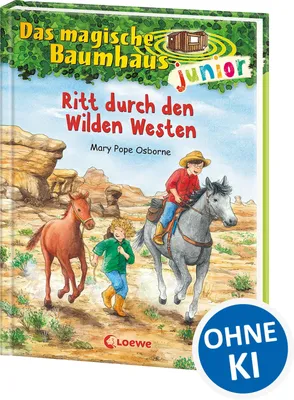 Produktbild von Das magische Baumhaus junior 10 - Ritt durch den Wilden Westen