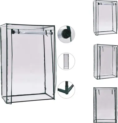 Produktbild von vidaXL Tomaten-Gewächshaus 102 x 52 x 150 cm -  Gewächshäuser