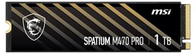 Produktbild von MSI Spatium M470 PRO PCIe 4.0 NVMe M.2 1TB PCI Express 4.0 3D NAND