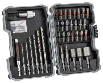 Zdjęcie produktu dla Bosch 2 607 017 328, 35 szt., Phillips, Pozidriv, Gniazdo, Torx, 2,5/3,0/3,5/4,0/5,0/6,0 mm 8/10/13 mm, 160 mm, 106 mm, 46 mm